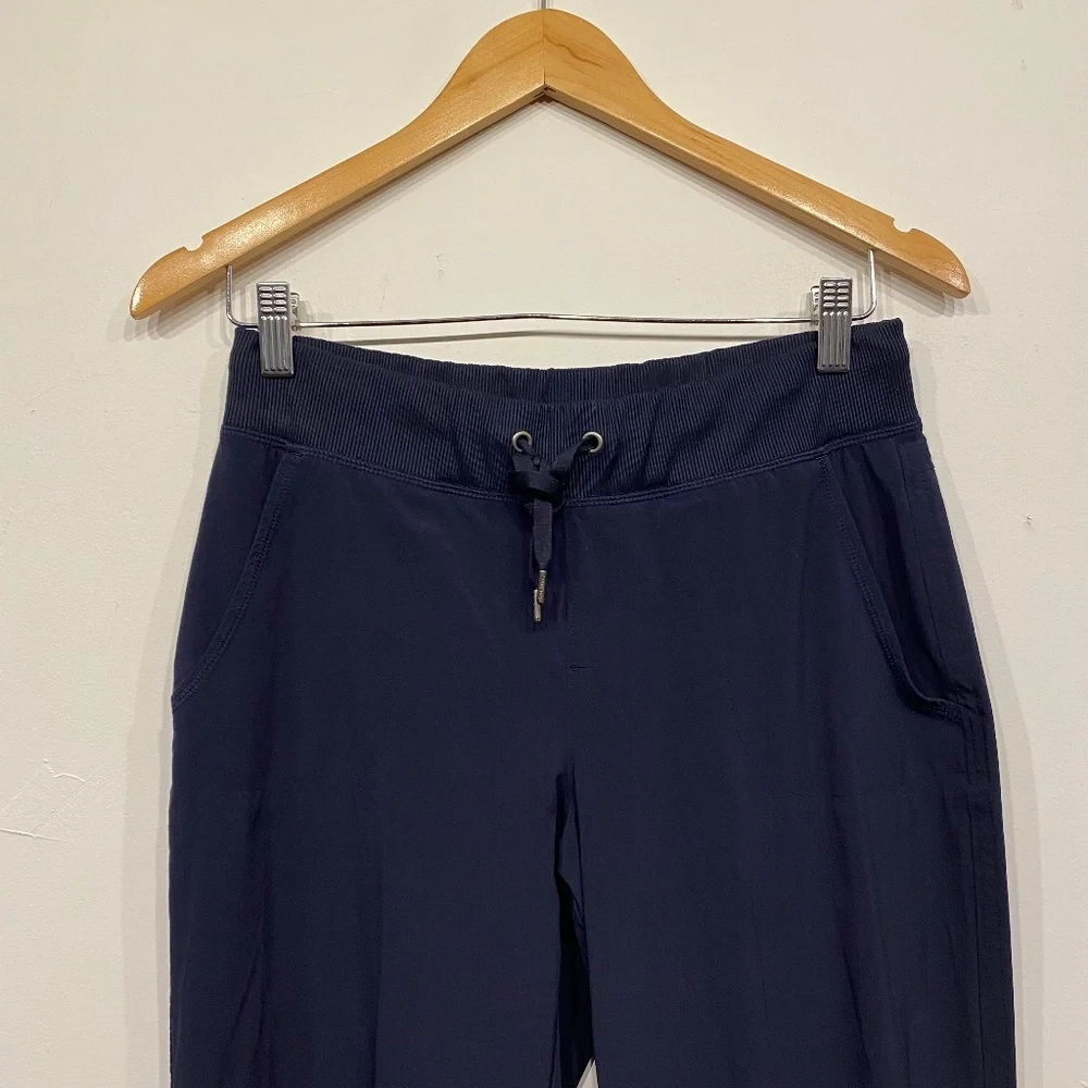 Athleta Navy Blue Lined City Jogger Activewear Pants Size 2 - Picture 3 of 6